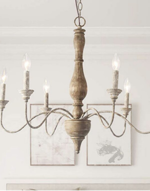 french country dining room chandeliers
