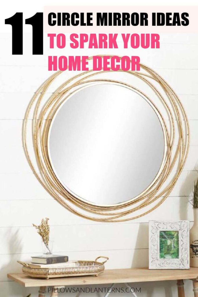 Circle Mirrors Wall Decor 11 Options, Which Wall Is Best For Mirror