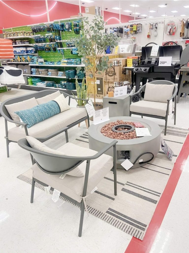 target's neutral patio furniture