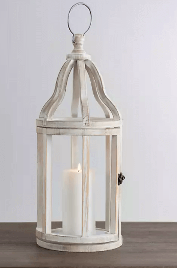 neutral oval lantern fall home decor ideas