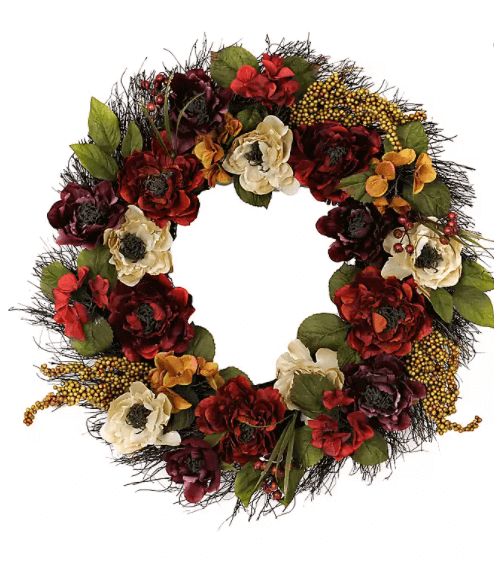wreath fall home decor ideas